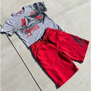 Boys Reebok short set